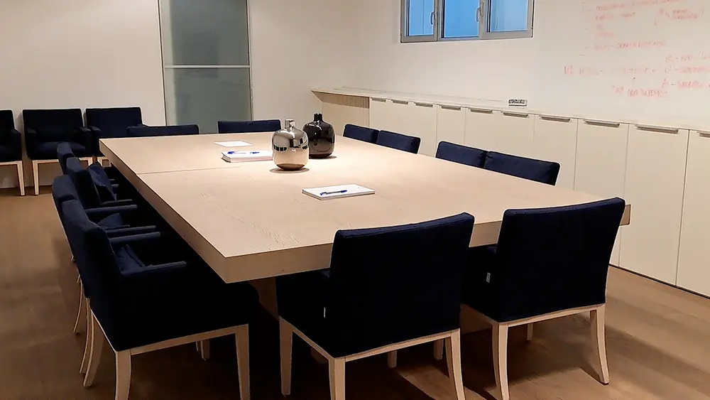 sala riunioni ricrea immobiliare costruzioni sostenibili